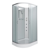 Душевая кабина Niagara Classic NG-3312-14RBKG 120x80x200 стекло матовое/профиль серебро