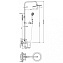 Душевая стойка BelBagno Ancona ANCONA-VSCM-CRM - фото 2
