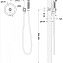 Гигиенический душ со смесителем Timo Arisa 5309/00SM хром - фото 3