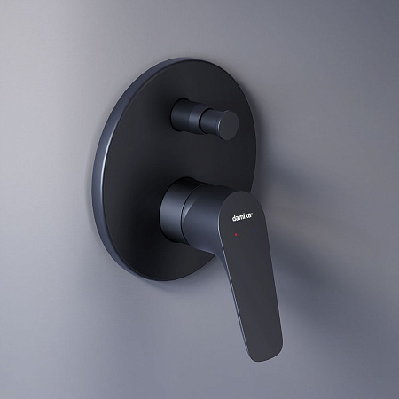 Смеситель Damixa Jupiter 777100300 для душа черный