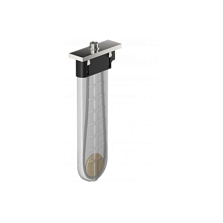 Монтажная часть Hansgrohe 28010000 на край ванны, хром