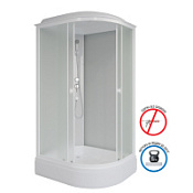 Душевая кабина Niagara Promo P120/80/26L/MT 120x80x215 L стекло матовое/профиль белый
