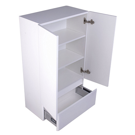 Шкаф подвесной El Fante Атлантика 100 антискрейтч белый