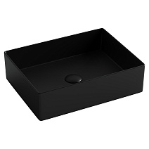 Раковина накладная Ceramica Nova Element CN6069MB 36.1x47.1x13 черный матовый