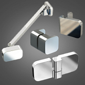 Монтажный набор Ravak Brilliant B SET BSDPS-L D01000A080 110 хром