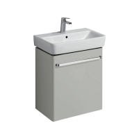 Тумба с раковиной Geberit Renova Compact 862061000 60 светло-серый