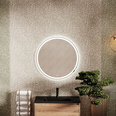 Зеркало Sancos Bella BE600 60х60 с подсветкой