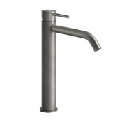 Смеситель Gessi Flessa 54006.239 для раковины, шлифованная сталь