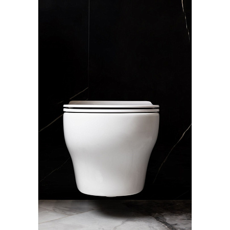 Унитаз подвесной Boheme Fiore 978-SET-W белый