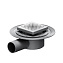 Душевой лоток AM.PM MasterFlow W01BD-P11-010-01SB 9,9 стальной матовый