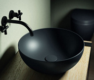 Раковина Hatria Happy Hour A0Y1VF02 40х40 черный матовый