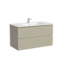 Тумба с раковиной Sancos Snob T SNT90CE 90 Beige Soft/белый