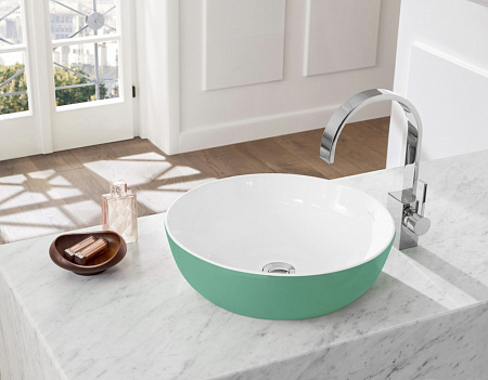 Раковина Villeroy & Boch Artis 417943BCW4 43х43 см, Sencha зеленый чай