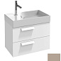 Тумба для комплекта Jacob Delafon Rythmik EB1301-E10 60 см, 2 ящика, квебекский дуб