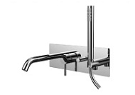 Смеситель Paffoni Light LIG001CR для ванны с душем, хром