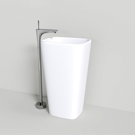 Раковина напольная NTBagno Marmolado NT606 51х41 белый матовый