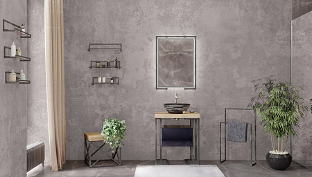 Металлические напольные конструкции Velvex Gelou 40 black