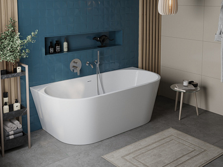 Акриловая ванна BelBagno BB710-1400-750 140x75 белый