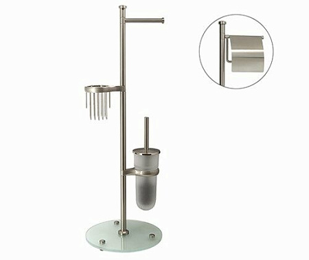 Стойка WasserKRAFT Ammer K-1236 напольная, матовый хром