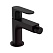 Смеситель Hansgrohe Rebris S 72212670 для биде, с металлическим сливным гарнитуром, черный матовый