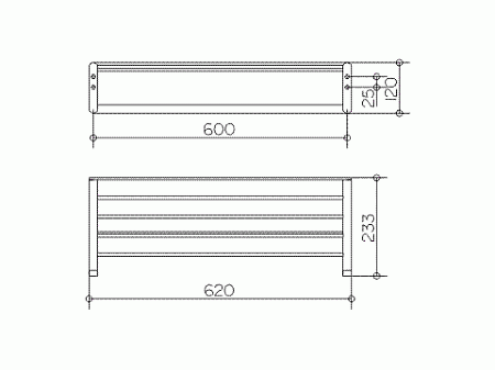 Полотенцедержатель Keuco Elegance 11675010000 хром
