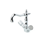 Смеситель Boheme Royal Cristal 272-Royal/CRST для раковины, хром