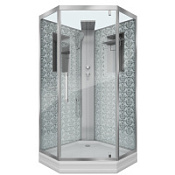 Душевая кабина Niagara Lux NG-7799WBK 90х90 см, белый Душевая кабина Niagara Lux NG-7799WBK 90х90 см, белый