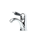 Смеситель Boheme Crystal 266-BLC для биде, хром/черный