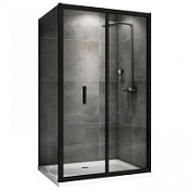 Душевой уголок ABBER Sonnenstrand AG07100B-S85B прозрачное/черный