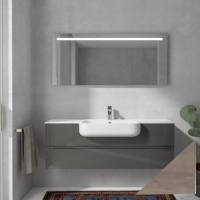 Мебель для ванной Berloni Bagno Plana PNBSK13T/1417/1 hole 120 бежевый