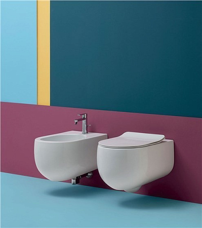 Биде подвесное Kerasan Flo 312301 белый