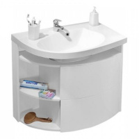 Тумба с раковиной Ravak Rosa SDU Comfort L X000000328 подвесная, белая