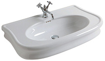 Раковина накладная Simas Lante LA 11/1 hole 90x54x13 с 1 отверстием под смеситель, белый Раковина накладная Simas Lante LA 11/1 hole 90x54x13 с 1 отверстием под смеситель, белый