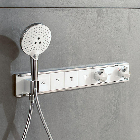 Термостат Hansgrohe RainSelect 15356000 на 3 потребителя, для душа, хром