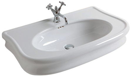 Раковина накладная Simas Lante LA 11/1 hole 90x54x13 с 1 отверстием под смеситель, белый