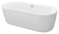 Акриловая ванна Cezares Metauro METAURO-Central-180-80-40-W37 180x80 белый