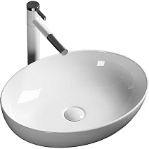 Раковина накладная Ceruttispa СТ9596 51,5x39,5 белый