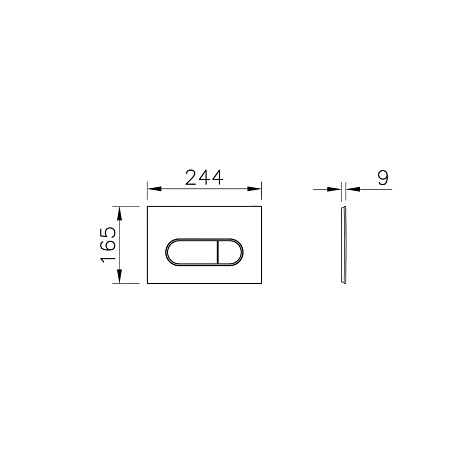 Комплект VitrA Integra Square 9856B003-7207 4 в 1 