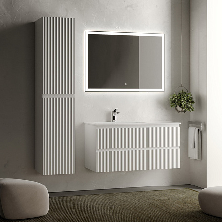 Тумба с раковиной Sancos Snob R SNR100LW Bianco