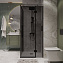 Душевой уголок Niagara Nova NG-2831-34BLACK 90x90x195 стекло тонированное/профиль черный матовый - фото 4