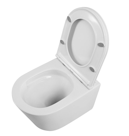 Унитаз подвесной BelBagno Flay-R BB053CH-TOR-FC смыв TORNADO