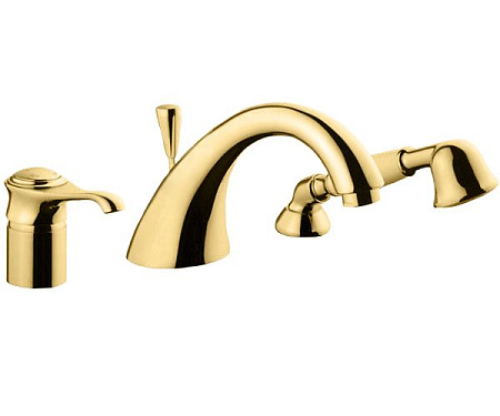 Смеситель Emmevi Tiffany 60120OR для ванны с душем, золото