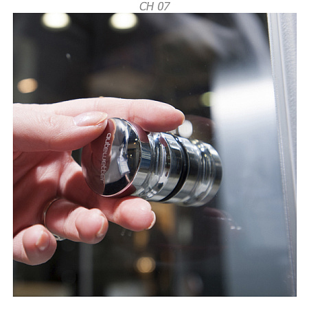 Душевой уголок Gutewetter LUX FESTT GK-001 80х80 хром/прозрачное