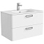 Тумба с раковиной IDDIS Brick BRI80W0i95K белый - фото 1
