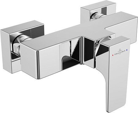 Смеситель Villeroy & Boch Architectura Square TVS12500100061 для душа, хром