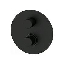 Смеситель Paffoni Light LIQ013NO для душа, черный матовый