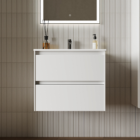 Мебель для ванной Sancos Cento 60 CN60W белый глянцевый