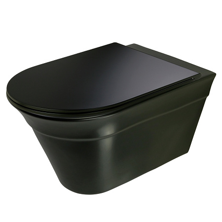 Унитаз подвесной Migliore Monaco 32063 черный матовый