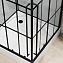 Душевая кабина Niagara Standart ST100/15QR/KL/BKT 100x100x225 черный матовый/прозрачный клетка - фото 9