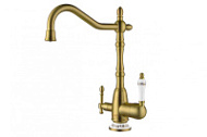 Смеситель Zorg Sanitary ZR 312 YF-50-BR для кухонной мойки/для фильтра, бронза
